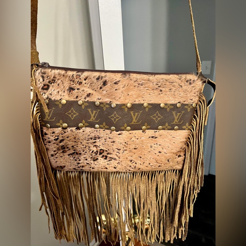 Repurposed LV crossbody